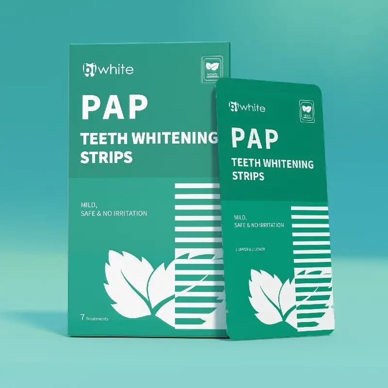 Non Peroxide Whitening Strips 14 Pouches by Bi White 6