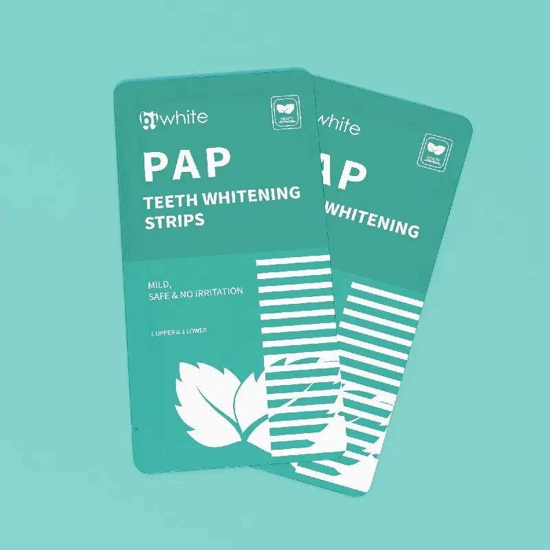 Non Peroxide Whitening Strips 14 Pouches by Bi White 4