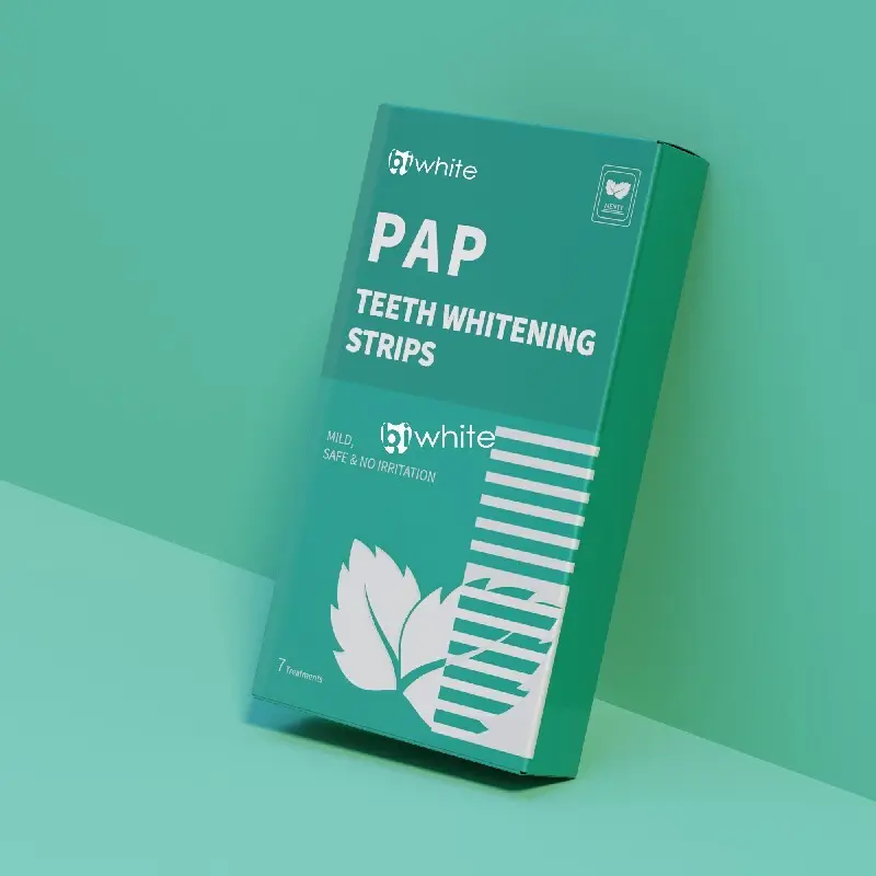 Non Peroxide Whitening Strips 14 Pouches by Bi White 3