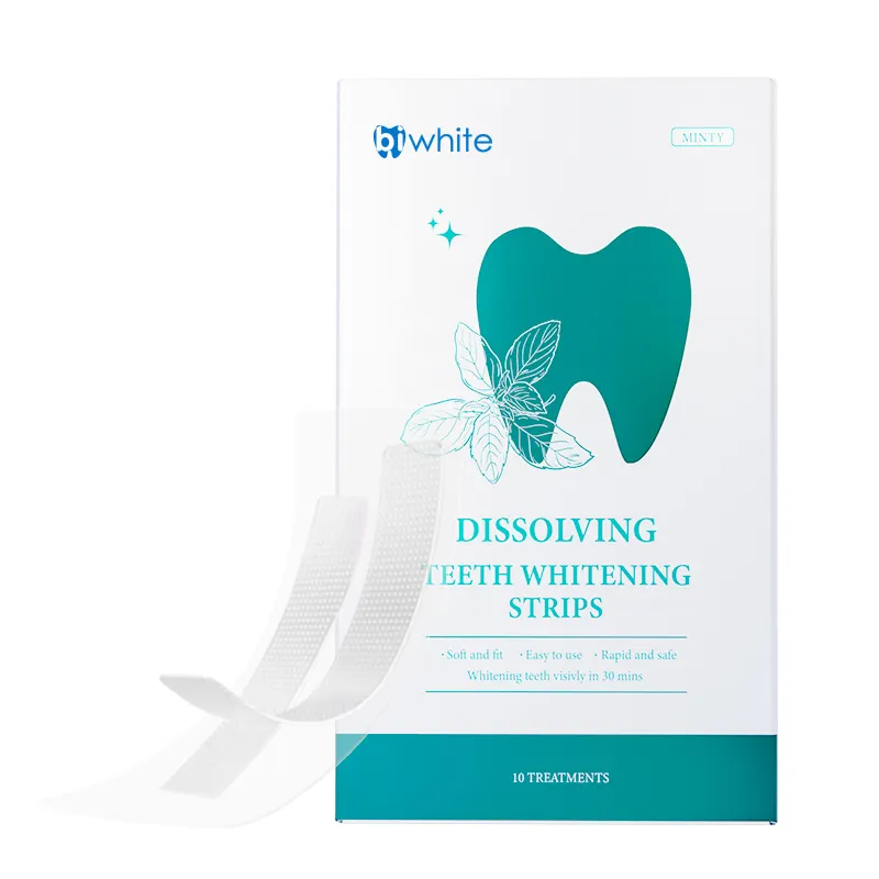 Whitening Strips for Sensitive Teeth Mint Or Customized Wholesale - Bi White 2