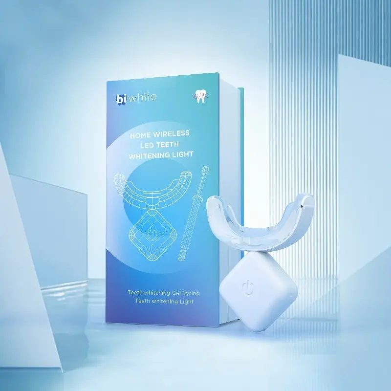 Best Led Whitening Kit 3pcs*3ml Whitening Gel; 1pcs LED Lamp; 1pcs Manual; 1pcs Shade Guide - - Bi White 2