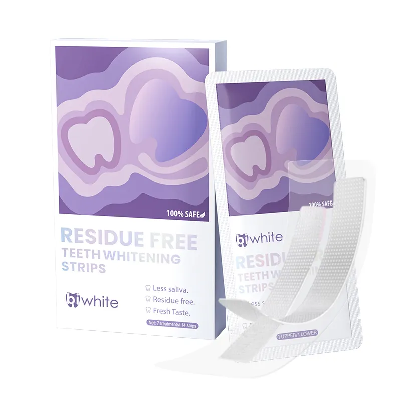 Natural Teeth Whitening Strips Mint Or Customized Wholesale - Bi White 2