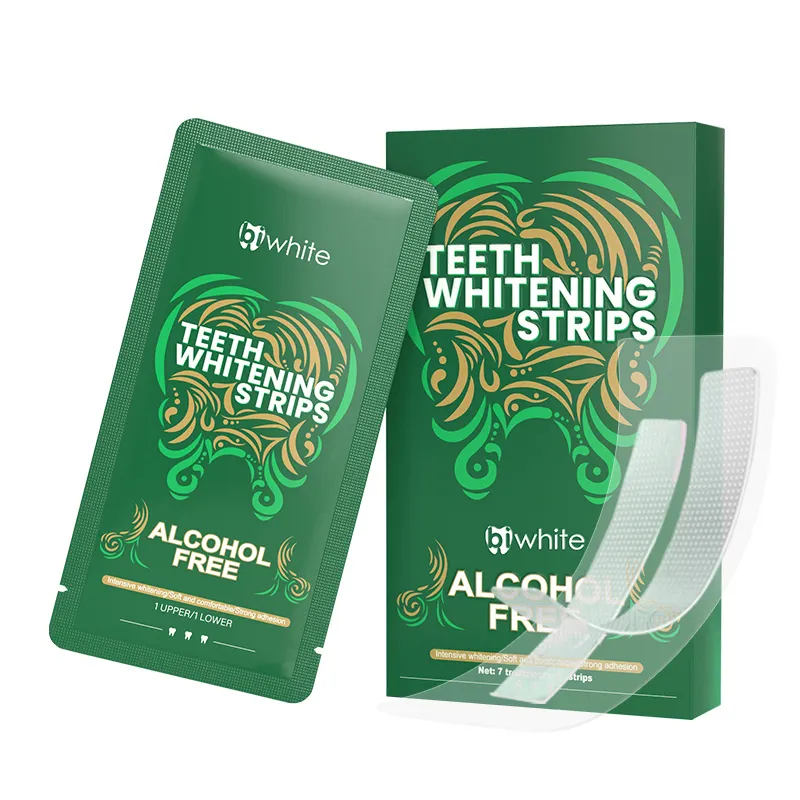 Non Peroxide Whitening Strips Home/Salon/Clinic/Office by Bi White 2