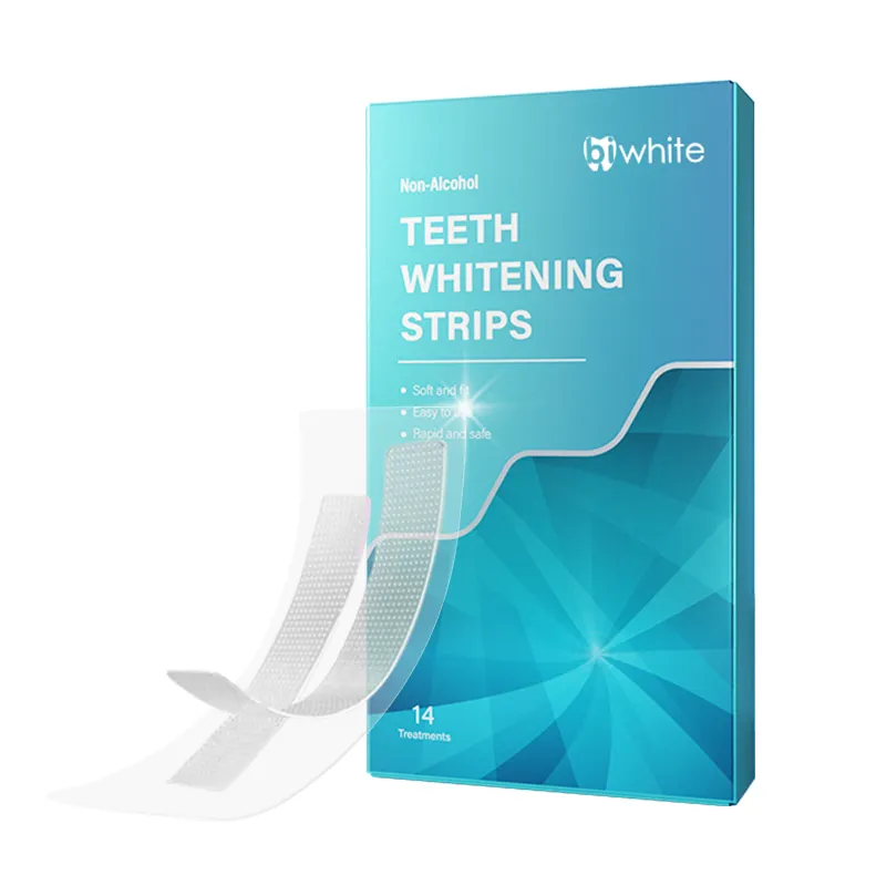 Non Toxic Teeth Whitening Strips Mint Or Customized - - Bi White 2