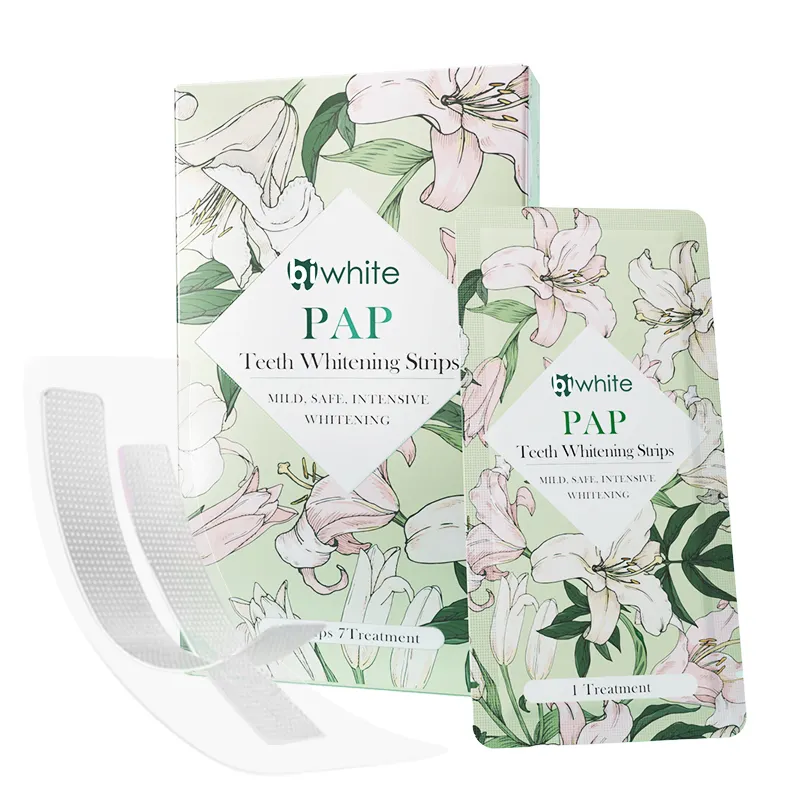Pap Whitening Strips 14 Pouches by Bi White 2