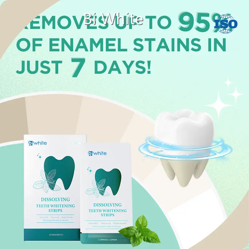 Natural Teeth Whitening Strips Bi White by Bi White 1