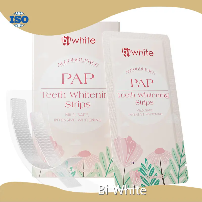 Pap Teeth Whitening Strips Mint Or Customized - - Bi White 1