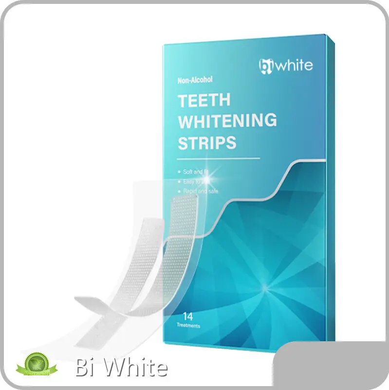 Non Toxic Teeth Whitening Strips Mint Or Customized - - Bi White 1
