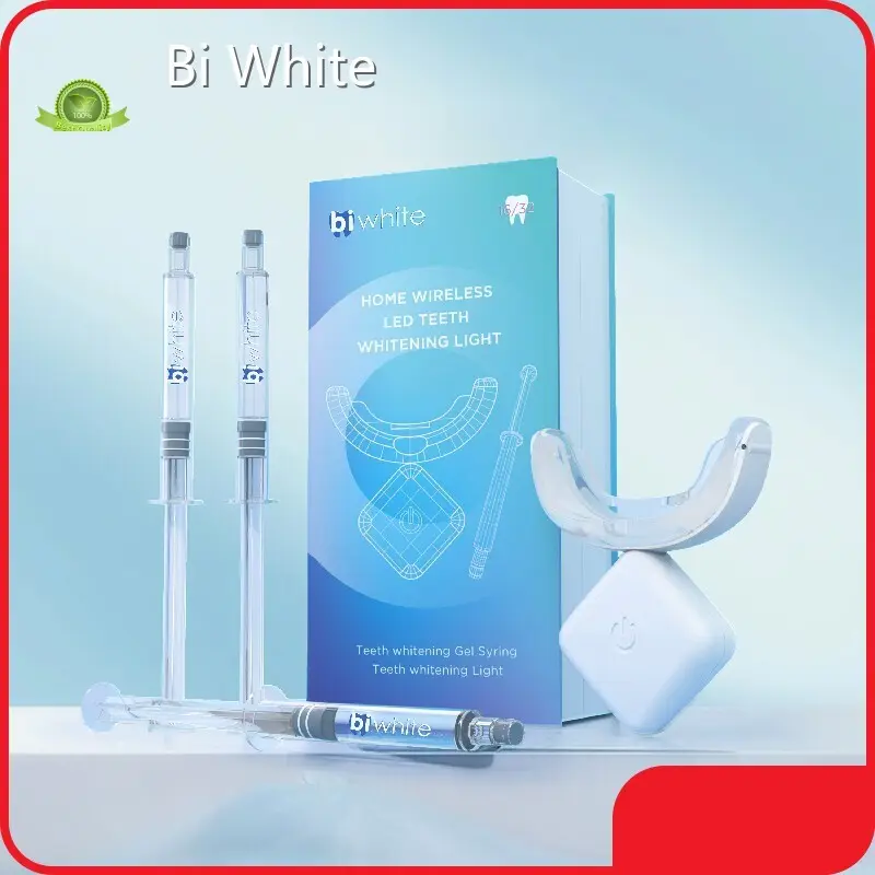 Best Led Whitening Kit 3pcs*3ml Whitening Gel; 1pcs LED Lamp; 1pcs Manual; 1pcs Shade Guide - - Bi White 1