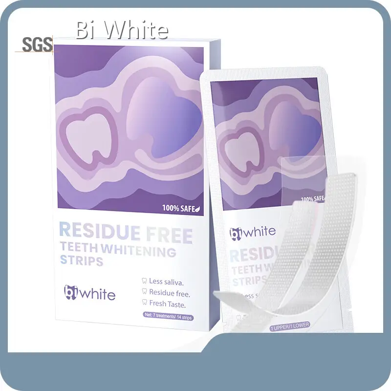 Natural Teeth Whitening Strips Mint Or Customized Wholesale - Bi White 1