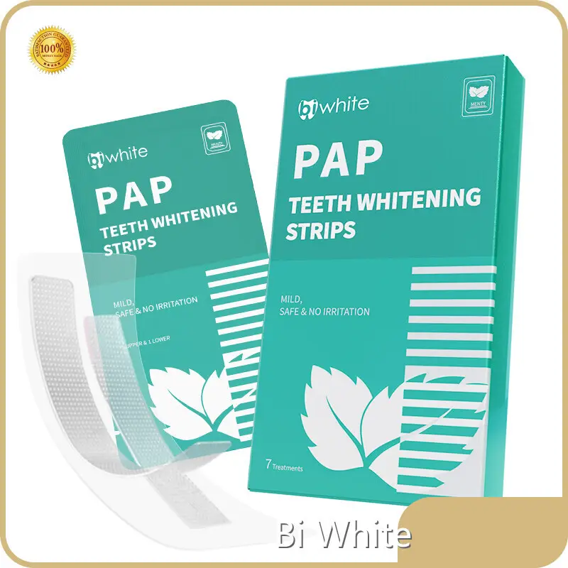 Professional Teeth Whitening Strips 14 Pouches by Bi White 1