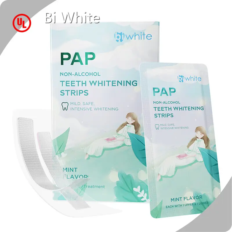 Teeth Whitening Strips for Sensitive Teeth PAP Wholesale - Bi White 1