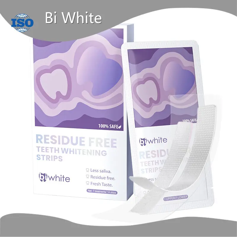 Natural Whitening Strips 14 Pouches Wholesale - Bi White 1