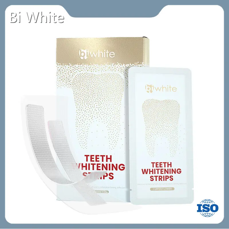Non Peroxide Teeth Whitening Strips Hydrogen Peroxide by Bi White 1