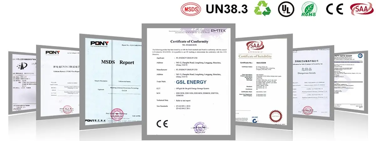 liion display 12v 20ah lithium battery GSL ENERGY Brand 10