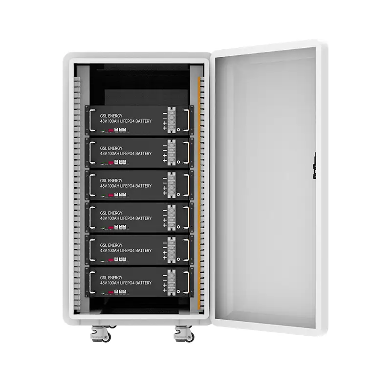 28.8kWh/30kWh 600Ah 48V/51.2V IP65 Cabinet Stack Server Rack Battery 1