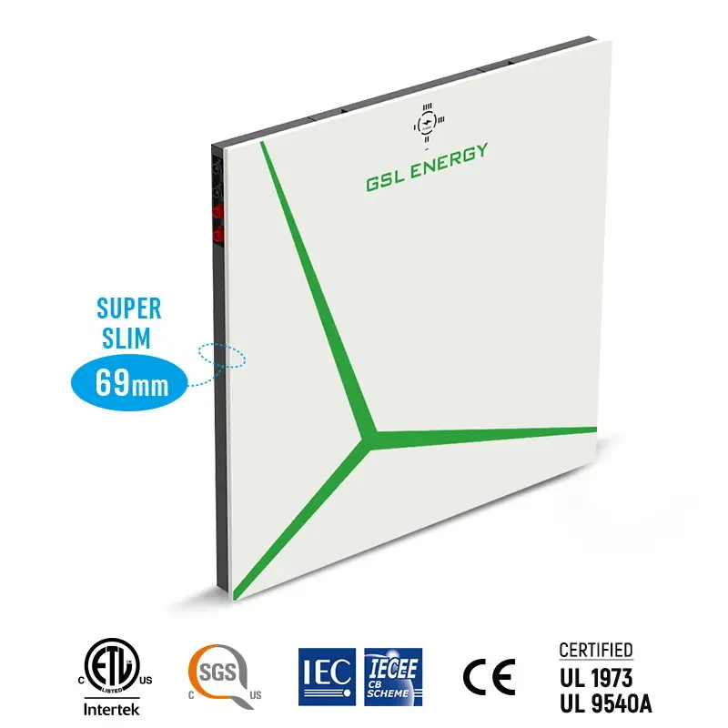 GSL Energy 7Kwh BYD BLADE wandmontiertes Lifepo4-Batterie-Energiespeicher-Wandspeichersystem mit 48V 138Ah Lithium-Ionen-Batterie 1