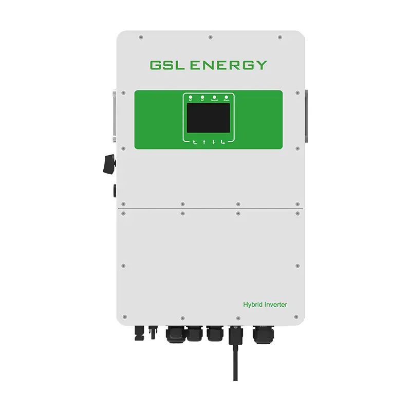 GSL ENERGY 15Kw Inversor trifásico Controlador solar de mayor eficiencia Inversor Sistema híbrido de almacenamiento de energía solar 1
