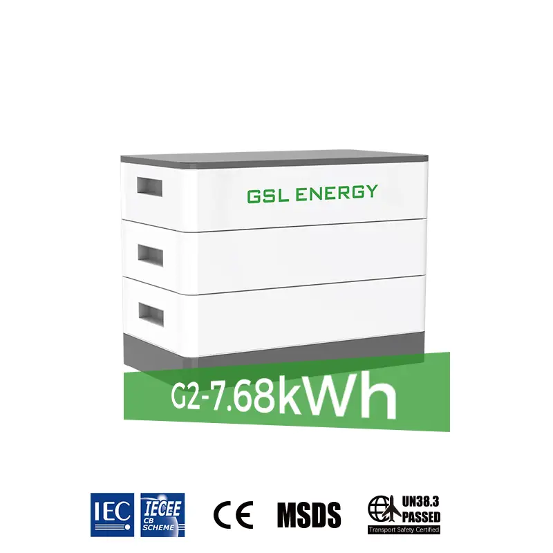 GSL ENERGY Високовольтна батарея 7,68 кВт/год літій-іонна батарея для домашнього зберігання енергії 1