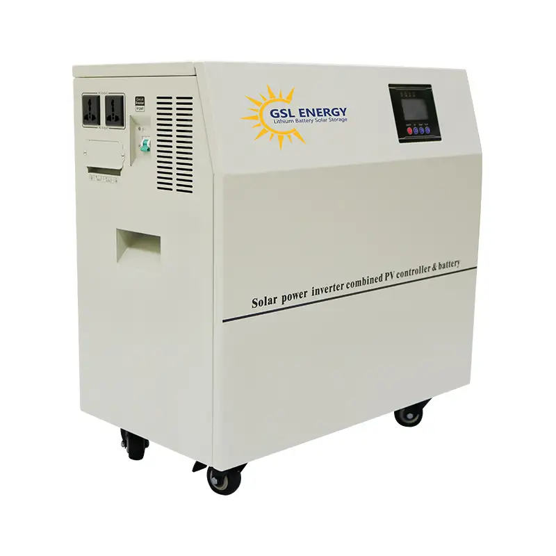 All In One LiFePO4 Lithium Battery 2400W Home Solar Power System 1