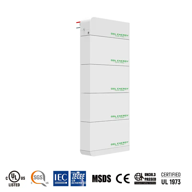 GSL ENERGY 20KWH UL1973 409V 100AH residential ESS Lifepo4 lithium battery storage system 1