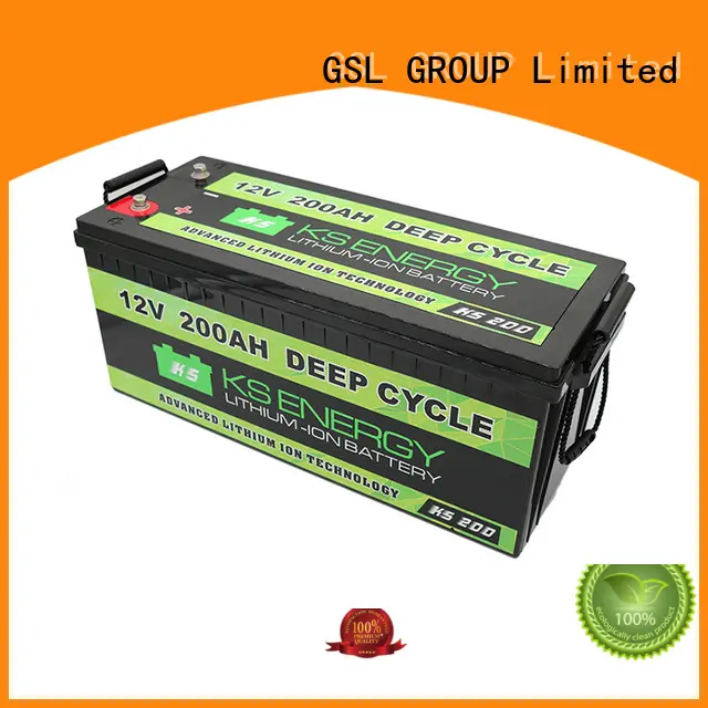 GSL ENERGY Brand llithium rechargeable lifepo4 12v 50ah lithium battery manufacture 1