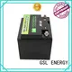 lithium 12v 50ah lithium battery marine car GSL ENERGY company 1