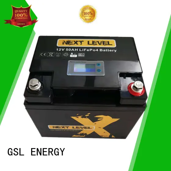 Quality GSL ENERGY Brand li 12v 50ah lithium battery 1