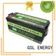 rechargeable capacity led 12v 50ah lithium battery GSL ENERGY Brand 1