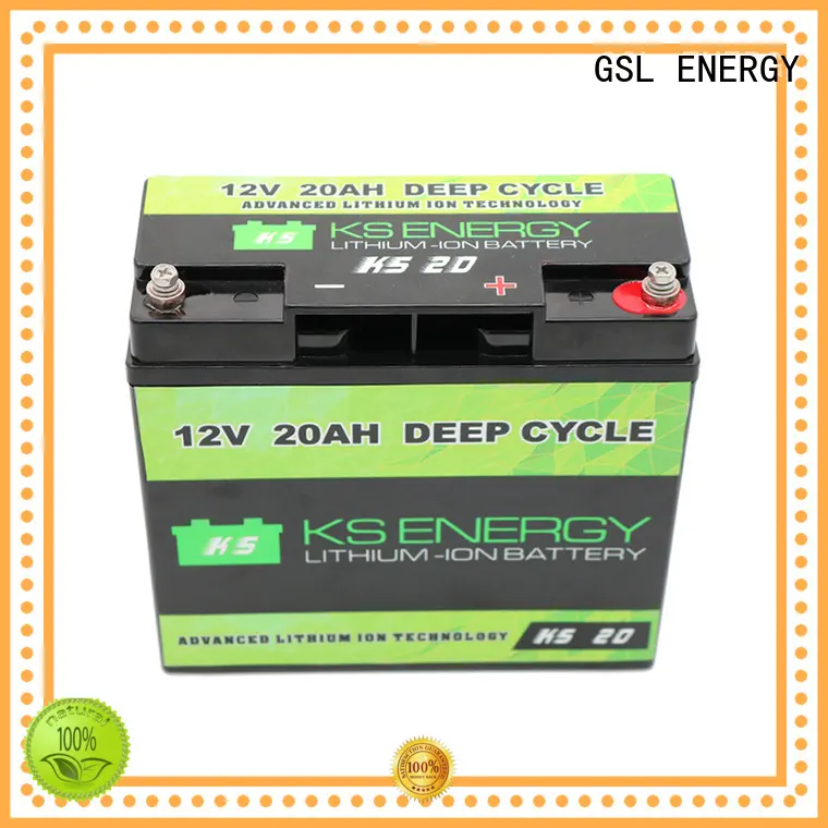 GSL ENERGY Brand llithium 12v 20ah lithium battery solar supplier 1