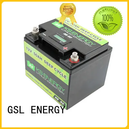 car rechargeable motorcycle 12v 20ah lithium battery GSL ENERGY manufacture 1