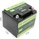 car rechargeable motorcycle 12v 20ah lithium battery GSL ENERGY manufacture 4