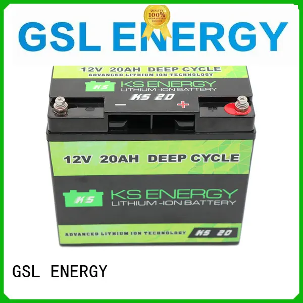 GSL ENERGY Brand marine 12v 20ah lithium battery long supplier 1