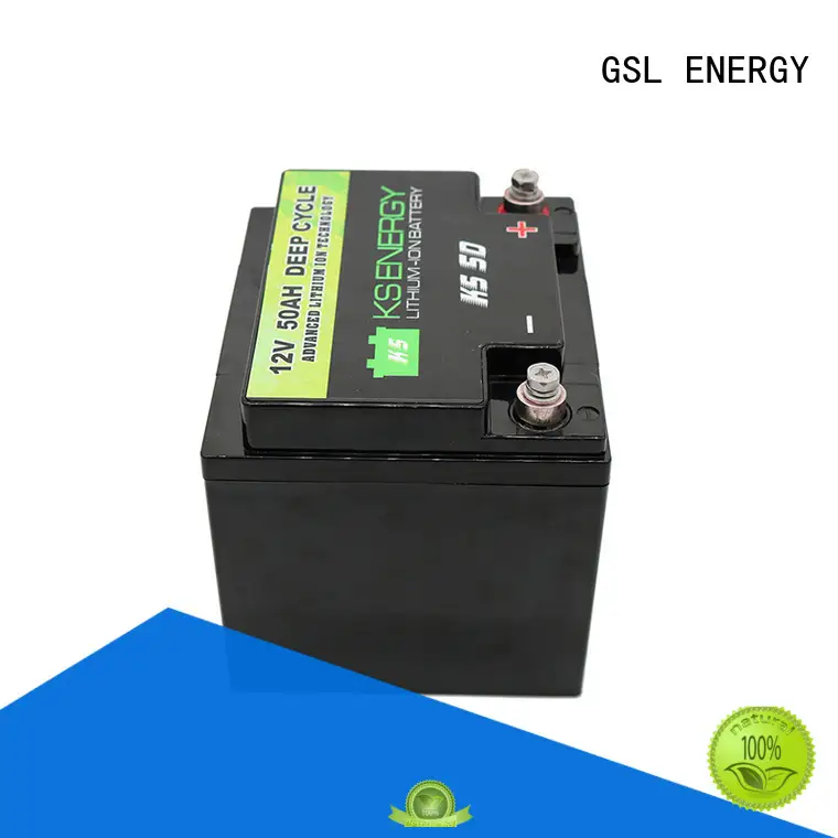 solar Custom lithium deep 12v 50ah lithium battery GSL ENERGY display 1