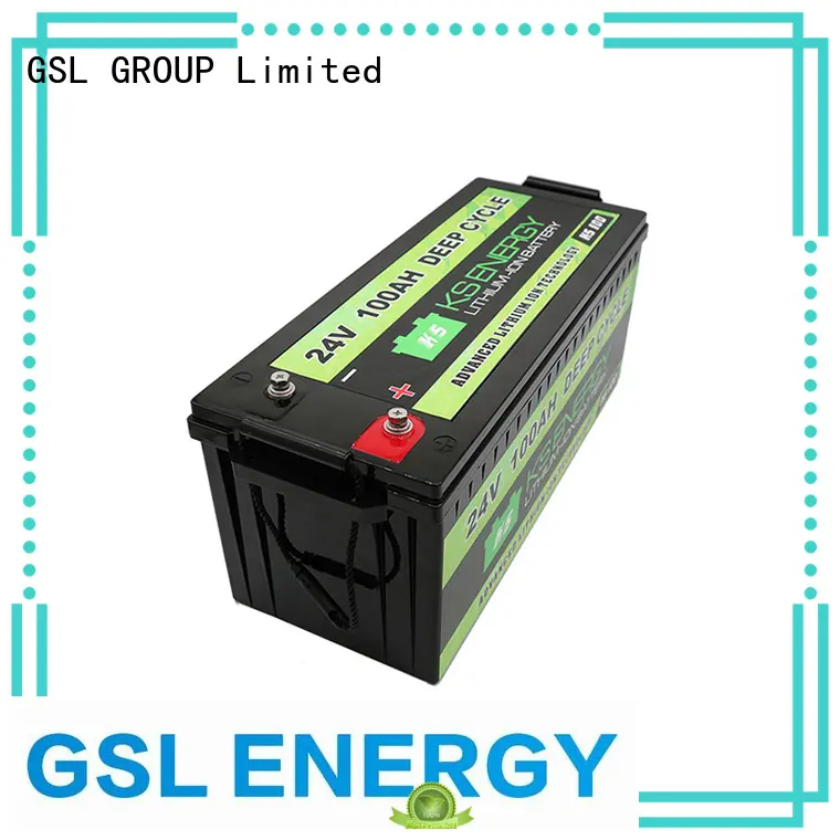cycle 24v li ion battery lifepo4 bank GSL ENERGY Brand 1
