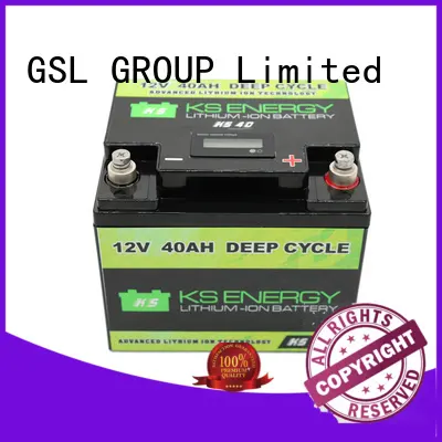 solar Custom car led 12v 50ah lithium battery GSL ENERGY capacity 1