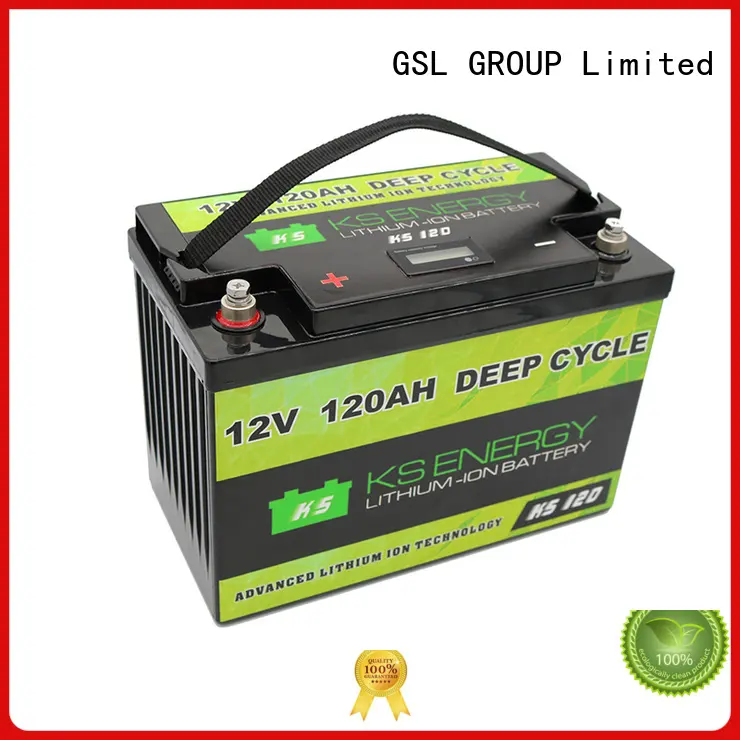 GSL ENERGY Brand rv cycle motorcycle 12v 50ah lithium battery 1