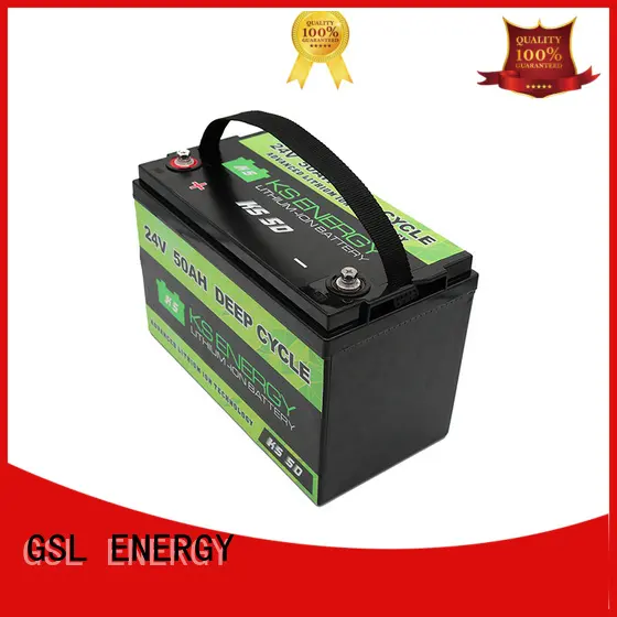 Wholesale pack 24V lithium battery GSL ENERGY Brand 1