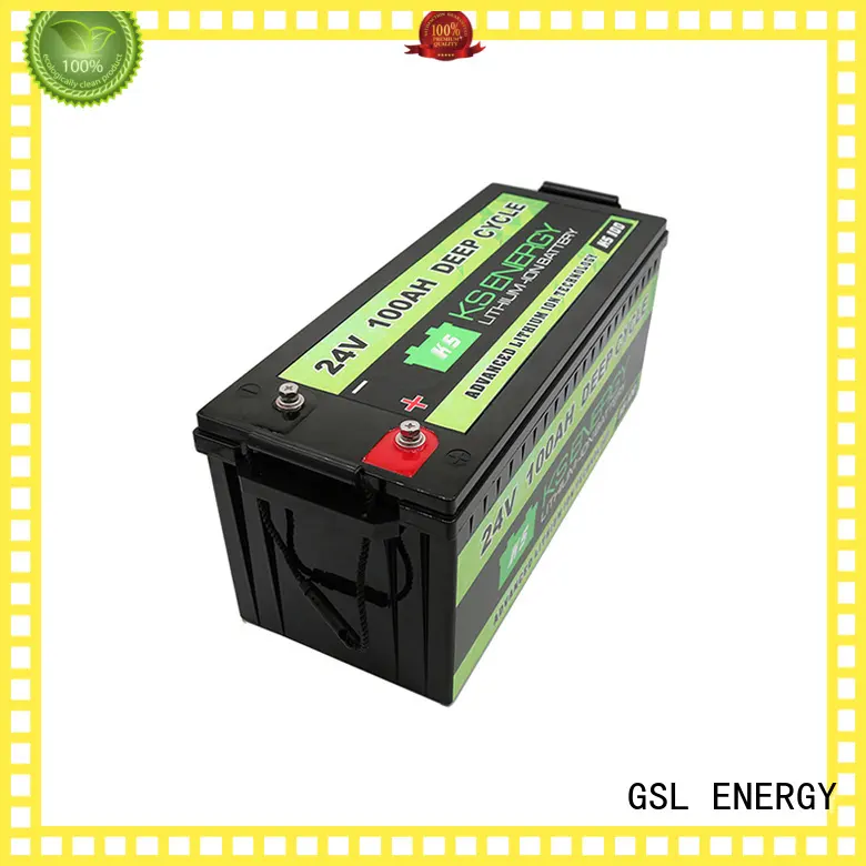 Wholesale pack lithium 24V lithium battery GSL ENERGY Brand 1