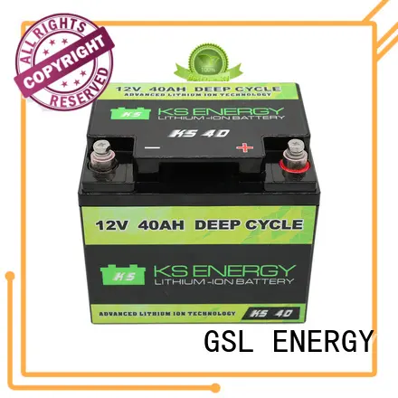 cycle storage capacity OEM 12v 50ah lithium battery GSL ENERGY 1