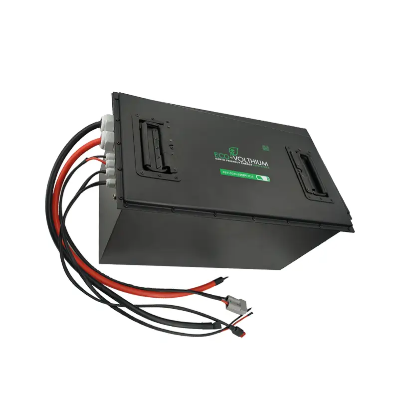 GSL ENERGY deep cycle 48v lithium ion battery 100ah pack for club 2