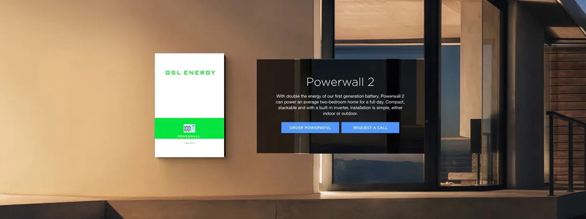 lifepo4 48v household for solar storage GSL ENERGY 2