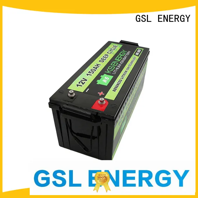 12v 20ah lithium battery motorcycle rv 12v 50ah lithium battery GSL ENERGY Brand 1