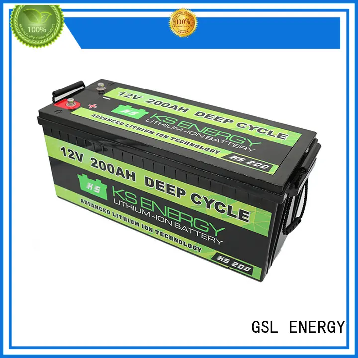 battery 12v 50ah lithium battery caravans rechargeable GSL ENERGY company 1