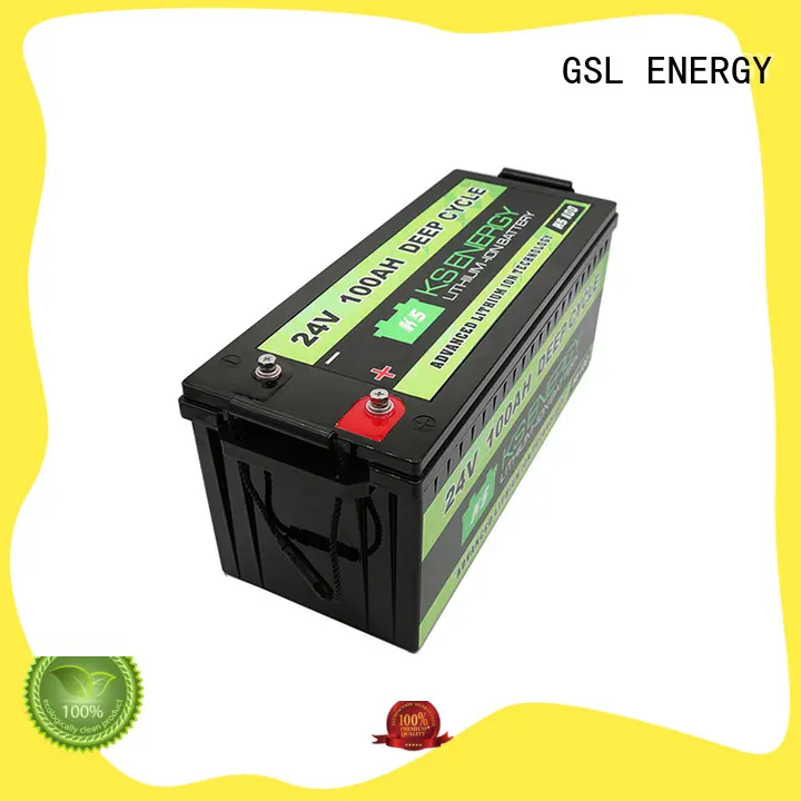 cycle ion 24v li ion battery battery lifepo4 GSL ENERGY Brand 1
