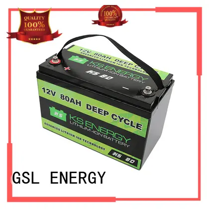 GSL ENERGY deep cycle lifepo4 rv battery bulk production for cycles 1