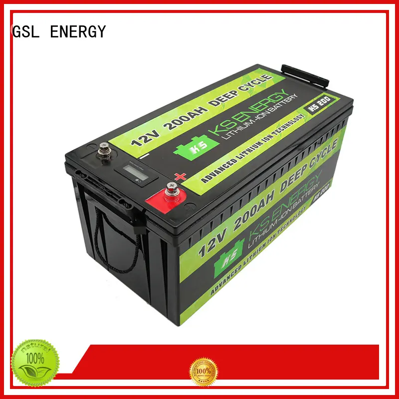 lithium ion battery 12v 100ah caravans for camping GSL ENERGY 1