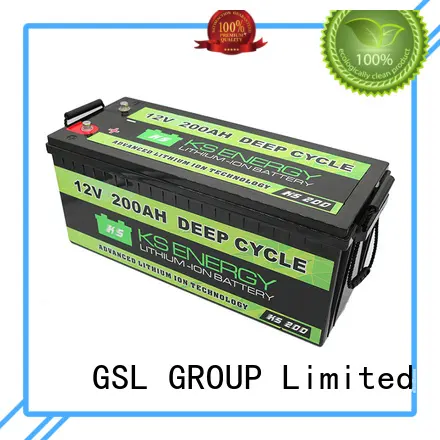 large capacity lifepo4 motorcycle battery for car GSL ENERGY 1