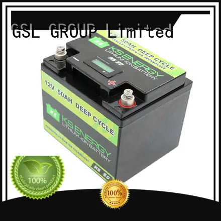 12v 50ah lithium battery iron for car GSL ENERGY 1