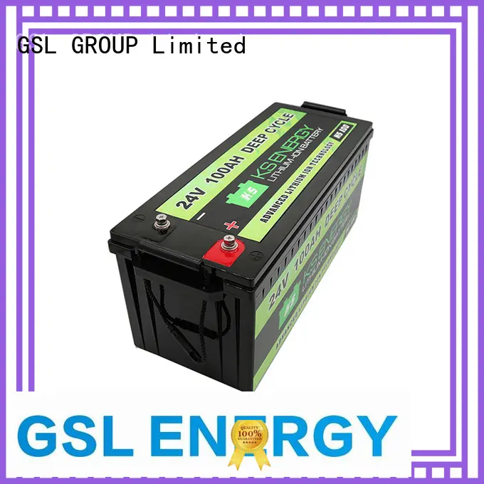 lifepo4 24v lithium ion battery pack deep cycle for medical usage GSL ENERGY 1